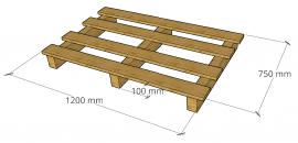 Lastepaller Atypiske paller | Emballasje, paller | MMLES s.r.o.
