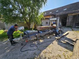 Båndsag TP-600 mobilní , | Sagmaskinutstyr | Trebearbeidingsmaskiner | Drekos Made s.r.o