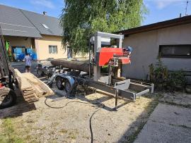 Båndsag TP-600 mobilní , | Sagmaskinutstyr | Trebearbeidingsmaskiner | Drekos Made s.r.o