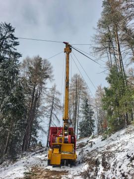 Kabelkran KOLLER K602 | Skogsmaskiner | Trebearbeidingsmaskiner | KOMITrade s.r.o.