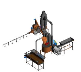 Briketteringspresse - Trebearbeidingsmaskiner