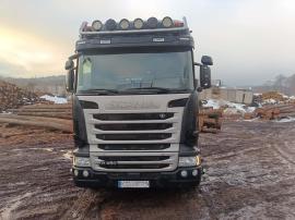 Lastebil til tømmer Scania R450 |  Transportmaskinutstyr | Trebearbeidingsmaskiner | Tartak Drewbud