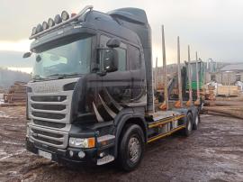 Lastebil til tømmer Scania R450 |  Transportmaskinutstyr | Trebearbeidingsmaskiner | Tartak Drewbud