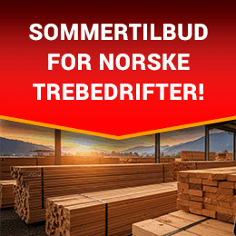 Sommertilbud for norske trebedrifter!