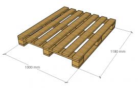 Lastepaller Atypiske paller |  Emballasje, paller | MMLES s.r.o.
