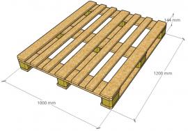 Lastepaller Atypiske paller |  Emballasje, paller | MMLES s.r.o.