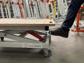 Vysoko / nízkozdvižný vozík CRAFTDREW SNC1 |  Prepravná a manipulačná technika | Drevoobrábacie stroje | JAKMET sp. z o.o.