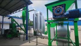 Briketteringspresse Briketovací linka |  Bearbeiding av treavfall | Trebearbeidingsmaskiner | Pila Hradec 