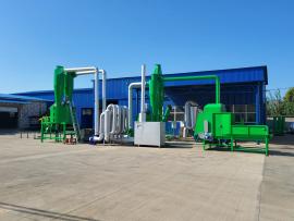 Briketteringspresse Briketovací linka |  Bearbeiding av treavfall | Trebearbeidingsmaskiner | Pila Hradec 