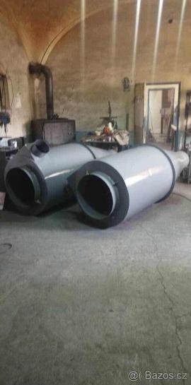 Utsugningsutstyr Cyklonový odlučovač pílin  |  Tørkemaskiner og ventilasjonsteknikk | Trebearbeidingsmaskiner | Juraj polovka šneky výroba 